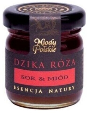 Miody Polskie Miód & Dzika Róża 40 g