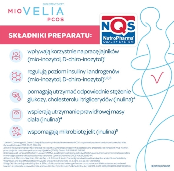 Miovelia PCOS 60 kapsułek