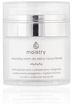 Moistry Naturalny krem do skóry naczynkowej 15 ml