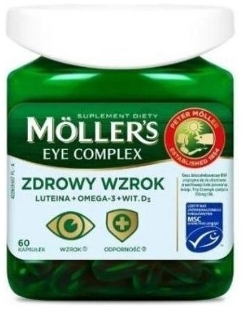 Moller's Eye Complex 60 kapsułek