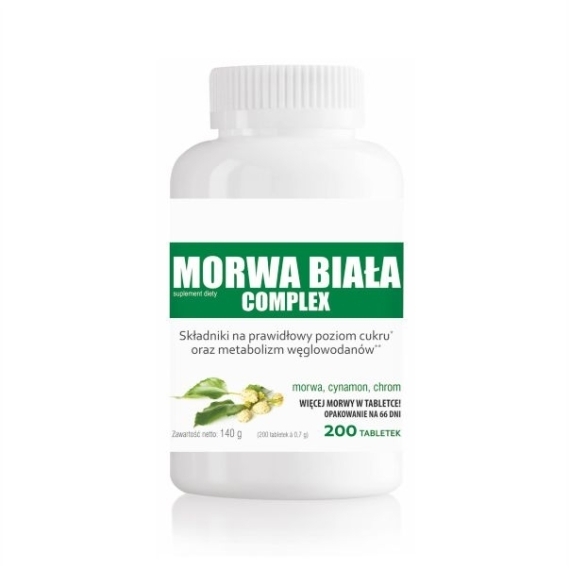 Morwa Biała Complex Domowa Apteczka 200 tabletek