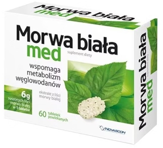 Morwa Biała Med 60 tabletek