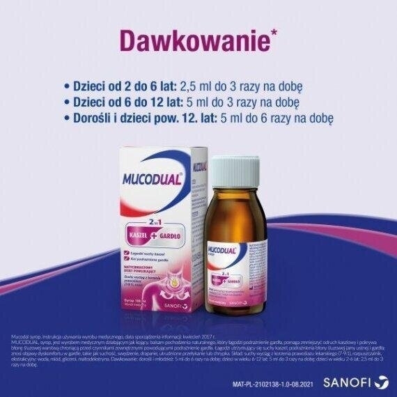 Mucodual Syrop 100 ml