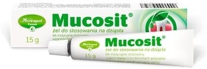 Mucosit żel do stosowania na dziąsła 15 ml