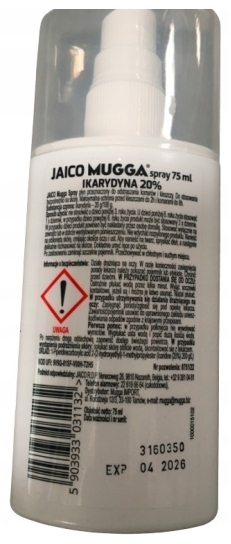 Mugga Jaico Spray Ikarydyna 20% 75 ml Nowa