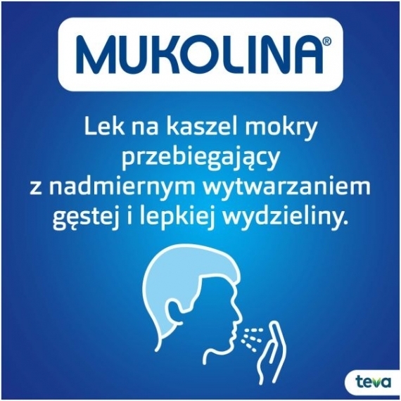 Mukolina syrop 0,05 g/ml 120 ml