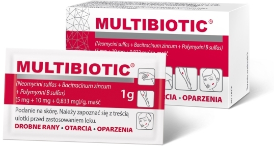 Multibiotic maść 10 saszetek
