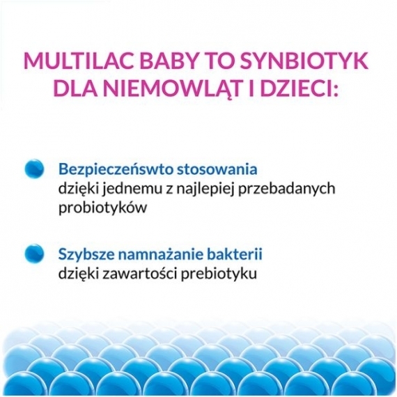 Multilac BABY Synbiotyk Krople 5 ml