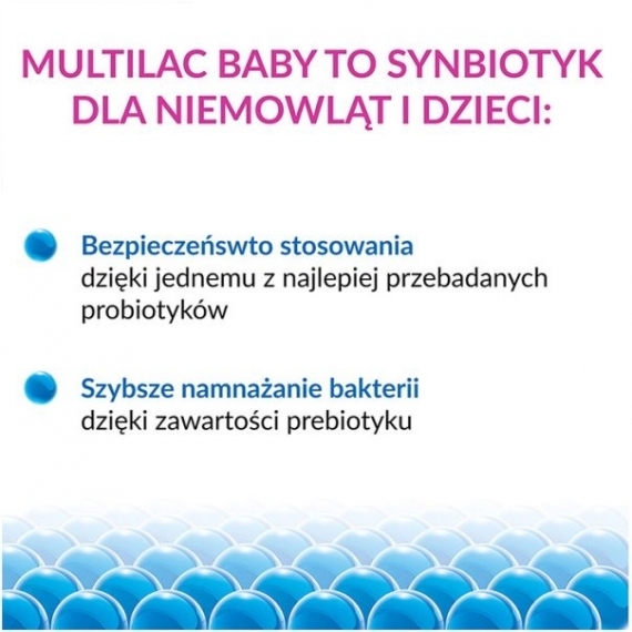 Multilac Baby Synbiotyk krople 10 ml (2 x 5 ml)