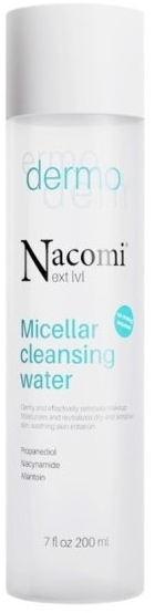 NACOMI NEXT LVL DERMO Płyn micelarny do suchej i wrażliwej skóry 200 ml