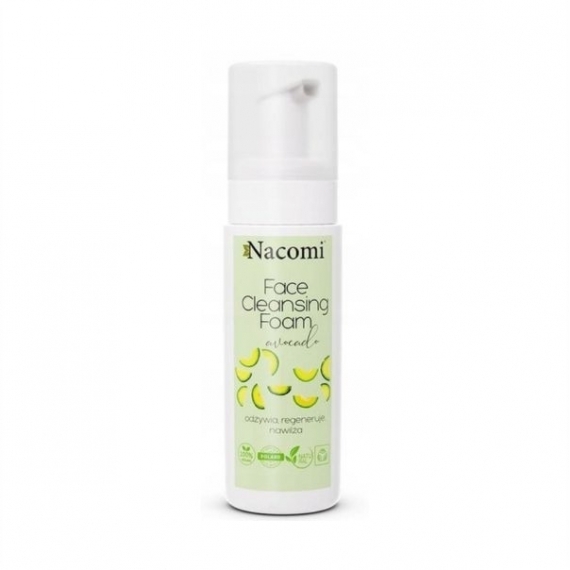 NACOMI Pianka oczyszczająca do twarzy avocado 150 ml