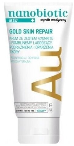 NANOBIOTIC Gold Skin Repair Krem ze złotem AXONNITE 50 ml