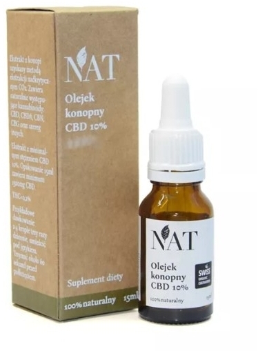 NAT Ekstrakt z Konopi 10% CBD olej 30 ml