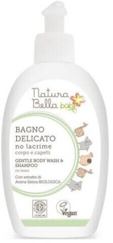 NATURA BELLA BABY Płyn do kąpieli i szampon 2w1 300 ml