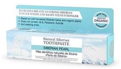 NATURA SIBERICA Syberyjska Perła Pasta do zębów 100 g