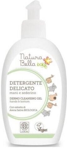 NATURABELLA BABY Antybakteryjny płyn do mycia rączek i pupy 300 ml