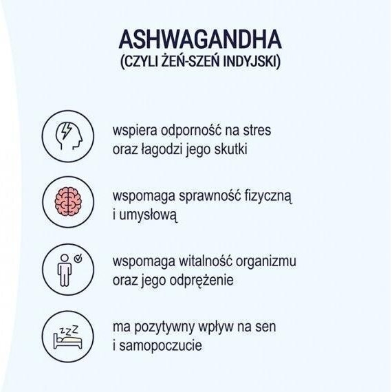 NATURELL Ashwagandha 60 tabletek
