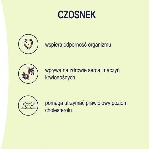 NATURELL Czosnek forte bezapachowy 90 kapsułek
