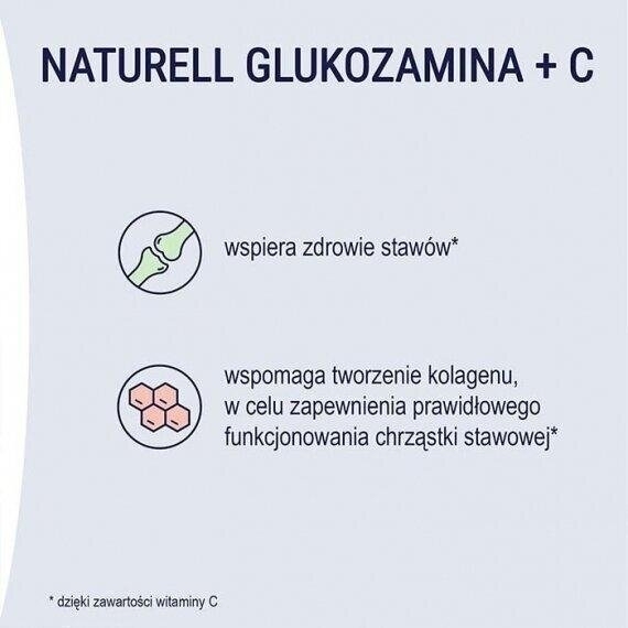 NATURELL Glukozamina+C 100 tabletek