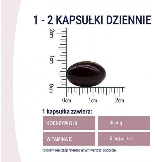 NATURELL Koenzym Q-10+E 60 kapsułek