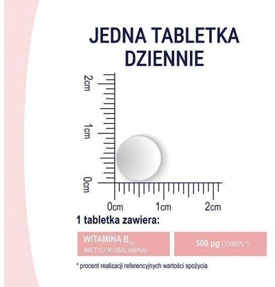 NATURELL Metylo B-12 500 60 tabletek
