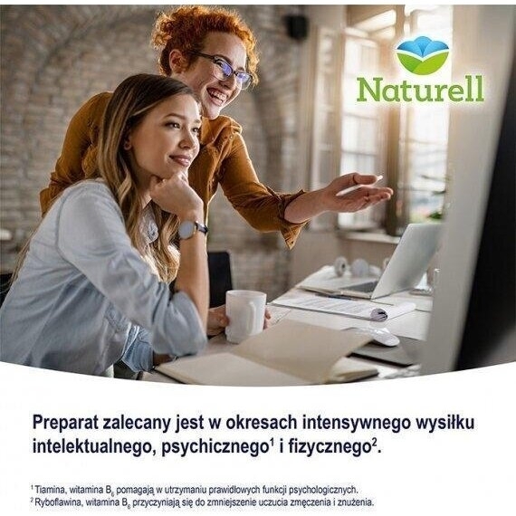 NATURELL Rhodiola + B 60 tabletek