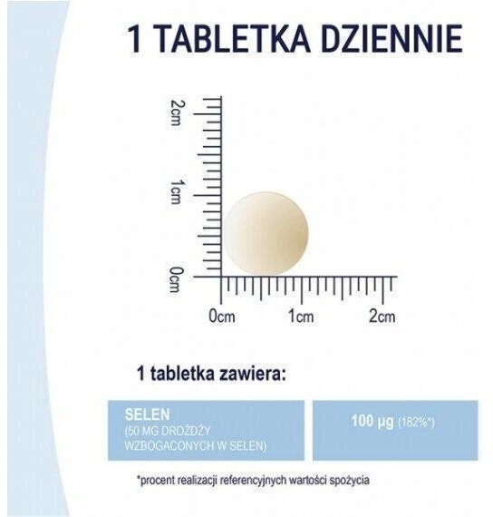 NATURELL Selen Organiczny 100 tabletek