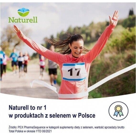 NATURELL Selen Organiczny 100 tabletek