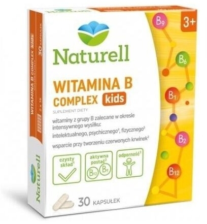 NATURELL Witamina B Complex kids 30 kapsułek