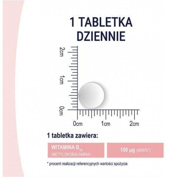 NATURELL Witamina B12 Forte 60 tabletek