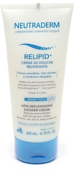 NEUTRADERM RELIPID+ Krem do mycia pod prysznic odbudowujący warstwę lipidową 200 ml