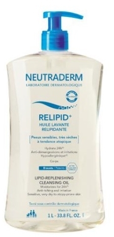 NEUTRADERM RELIPID+ Olejek do mycia odbudowujący warstwę lipidową 1000 ml