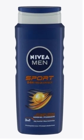NIVEA MEN SPORT Żel pod prysznic 3w1 500 ml