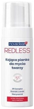 NOVACLEAR REDLESS Kojąca pianka do mycia twarzy 100ml