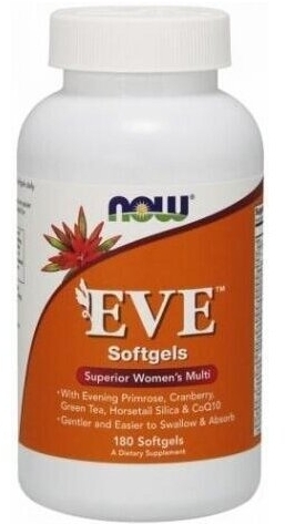 NOW FOODS Eve Women's Multi 180 kapsułek