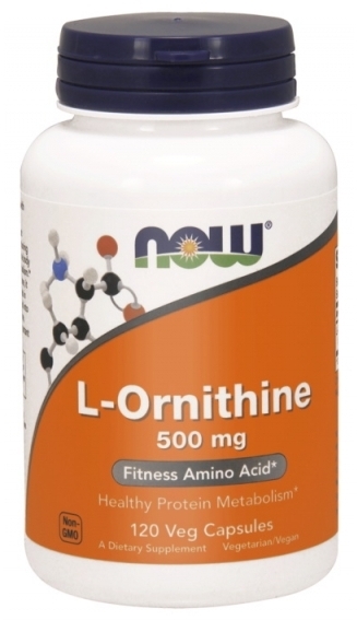 NOW FOODS L-Ornithine 120 kapsułek