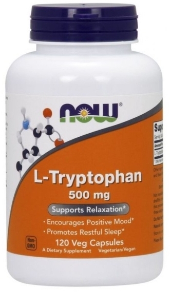 NOW FOODS L-Tryptophan 500 mg 120 kapsułek