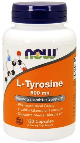 NOW FOODS L-Tyrosine 500 mg 120 kapsułek