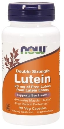 NOW FOODS Luteina 20 mg 90 kapsułek