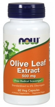NOW FOODS Olive Leaf Extract 500 mg 60 kapsułek