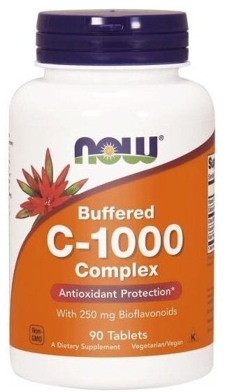 NOW FOODS Witamina C-1000 complex buforowana 90 tabletek