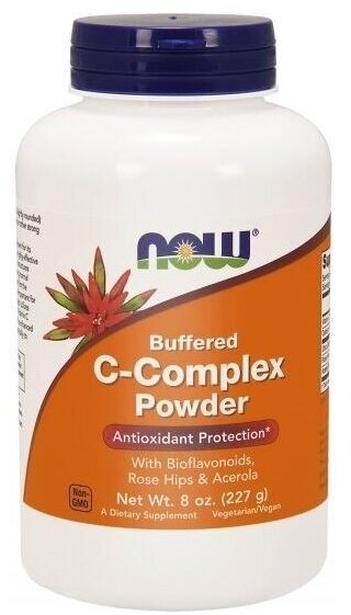 NOW FOODS Witamina C w proszku buforowana 227 g