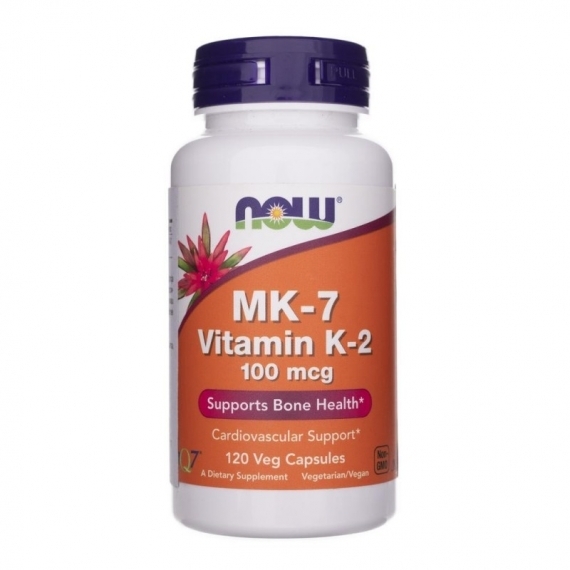 NOW FOODS Witamina K2 (MK-7) 100 mcg 120 kapsułek