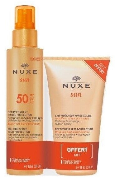 NUXE SUN Mleczko do opalania SPF50+balsam