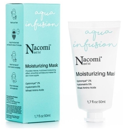 Nacomi Nawilżająca Maska do twarzy 50 ml