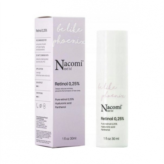 Nacomi Next LVL be like phoenix Serum Retinol 0,25 % 30 ml