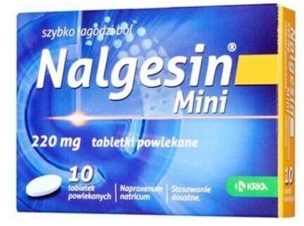 Nalgesin Mini 220 mg 10 tabletek