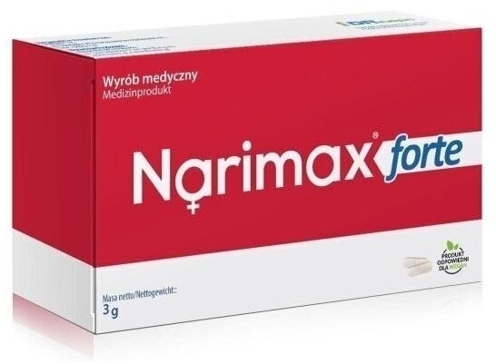 Narimax Forte 100 mg 30 kapsułek