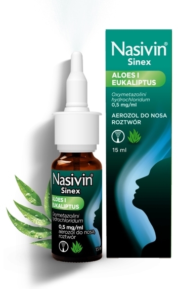 Nasivin Sinex (Vicks Sinex) aerozol do nosa 15 ml