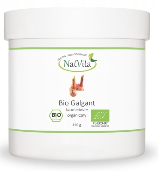NatVita Bio Galgant korzeń 250 g